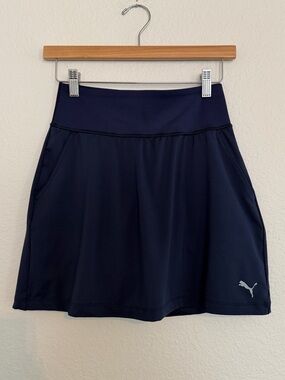 Puma Navy Blue Golf Skort